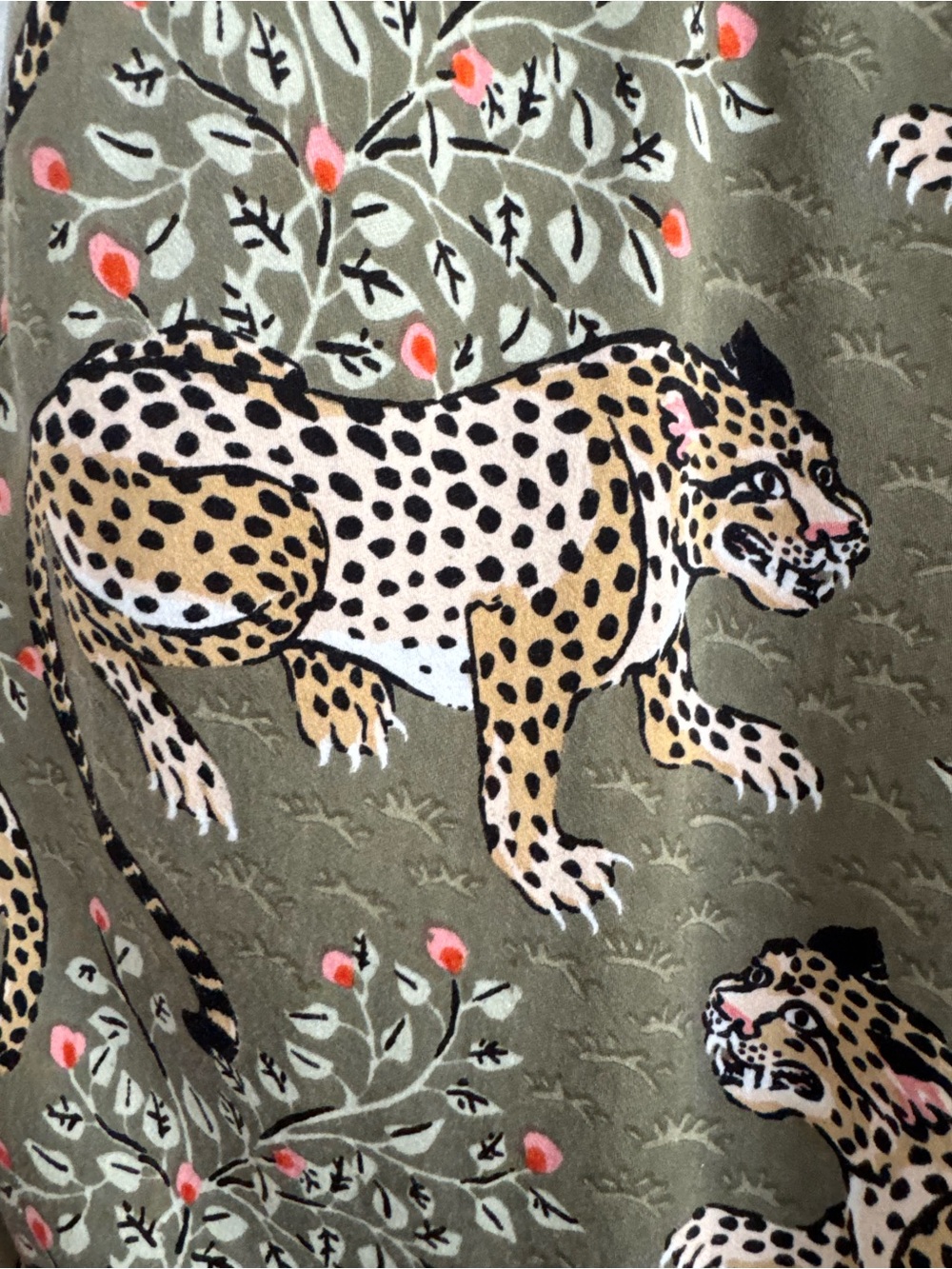 PRINTFRESH BAGHEERA CROPPED PAJAMA PANTS SZ M TALL - Picture 5 of 5
